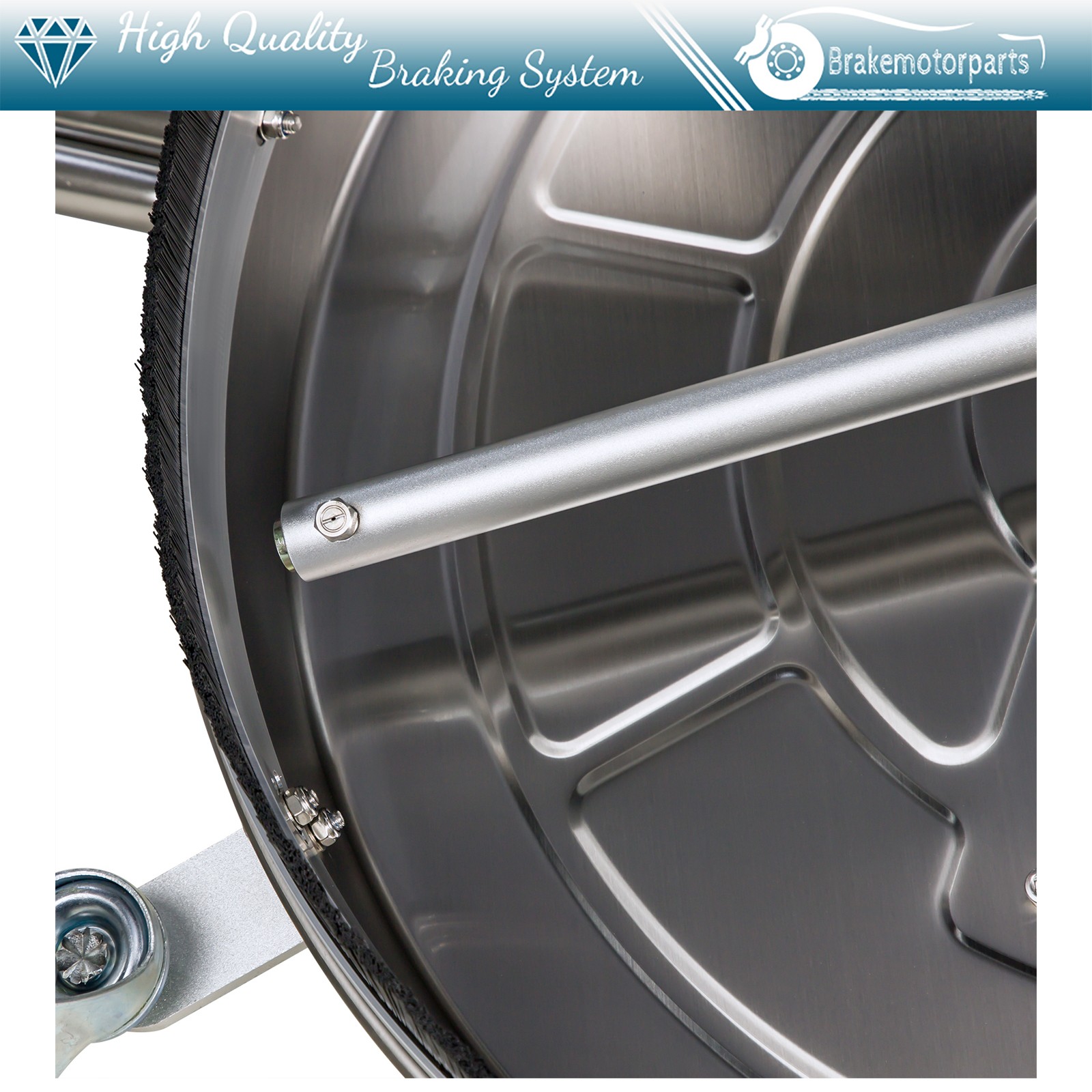 24″ Pressure Washer Surface Cleaner with Handle & 4 Spinner Wheels 8 GPM