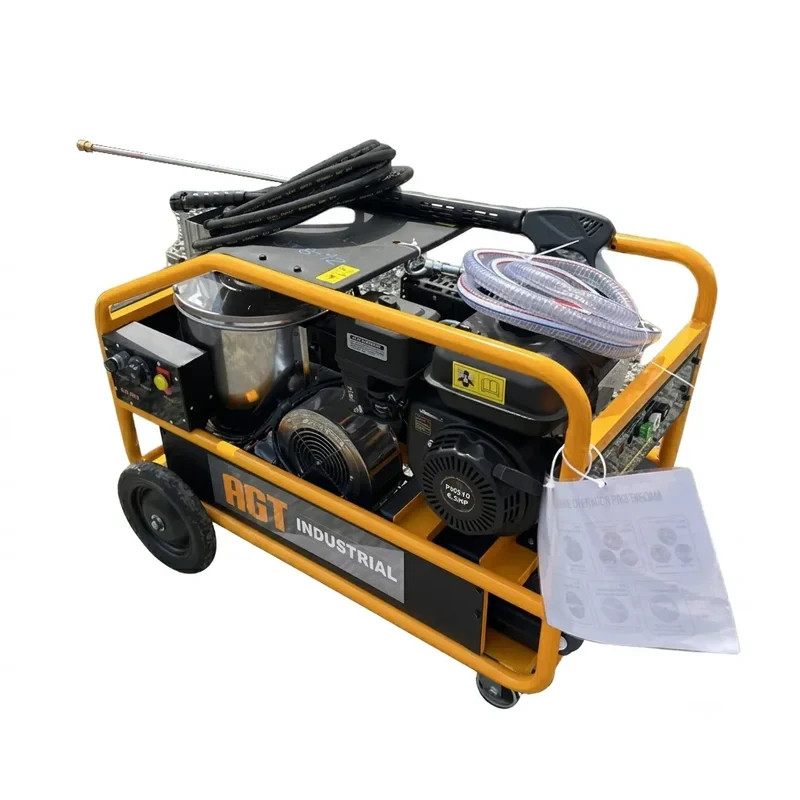 AGT HPW3000 Hot Water Pressure Washer 3000 PSI 3GPM Gas Powered Diesel Heated