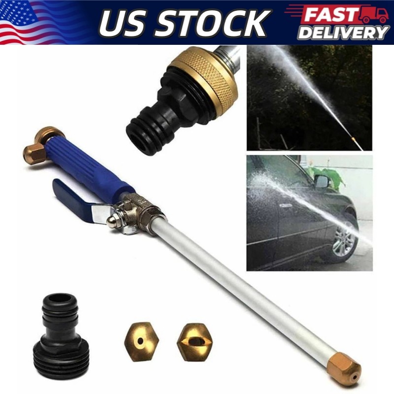 High Pressure Power Washer Water Spray Gun Nozzle Wand Attachment Garden Hose
