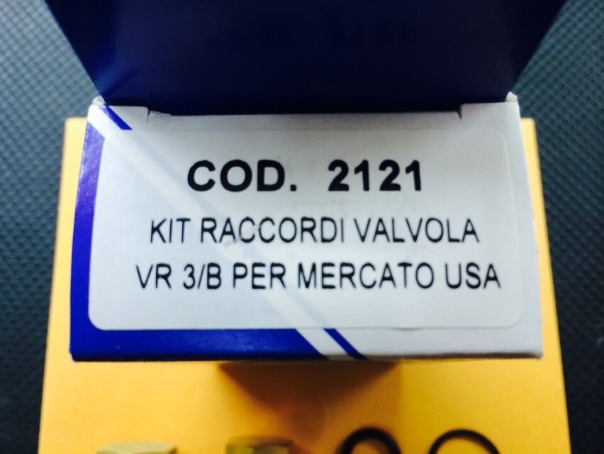 Annovi Reverberi Pump Unloader Kit: VR 3/B Mounting Bolt AR2121