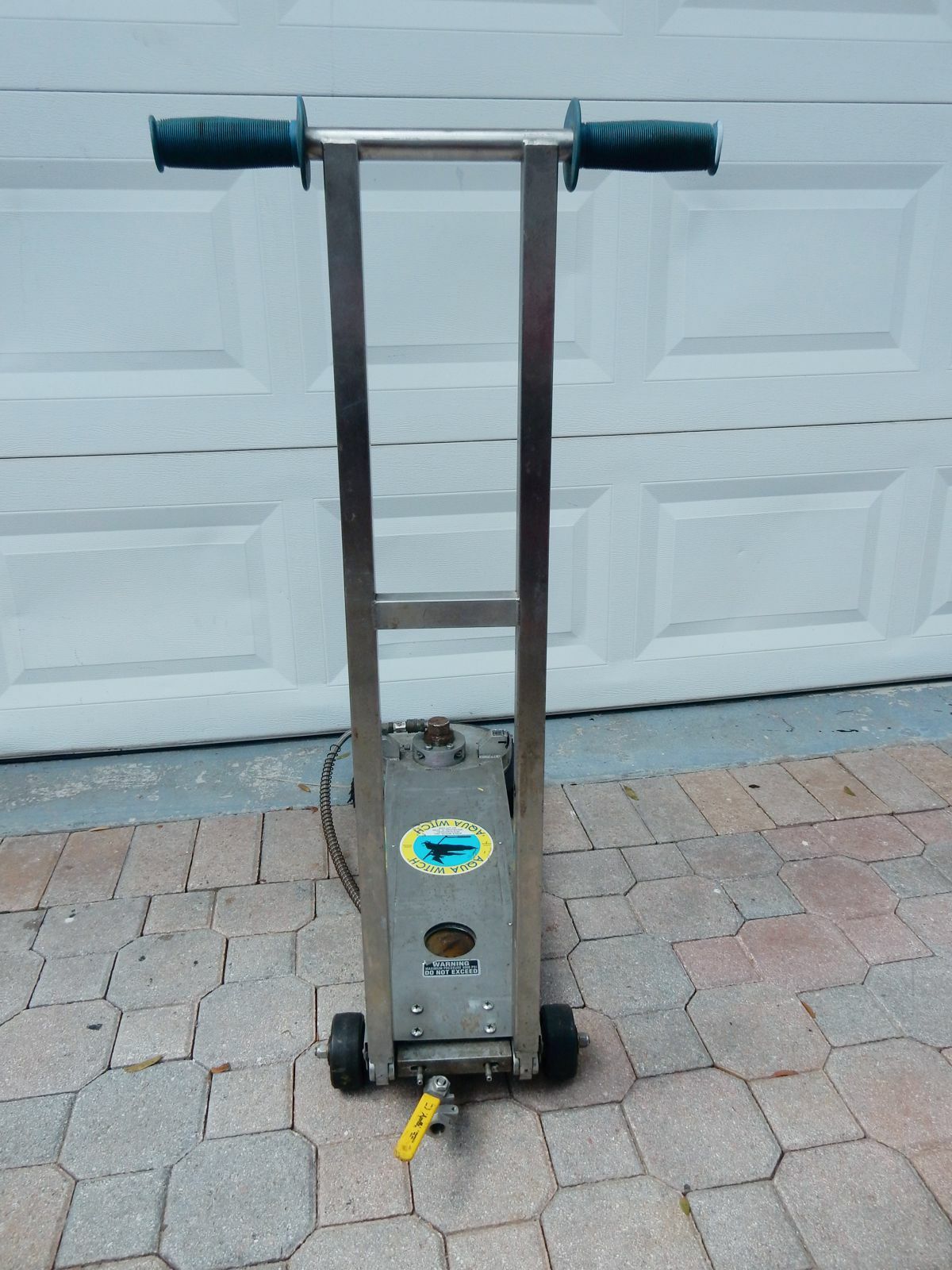 AQUA WITCH ROTARY PRESSURE WASHER SURFACE CLEANER STAINLESS STEEL PROJECT