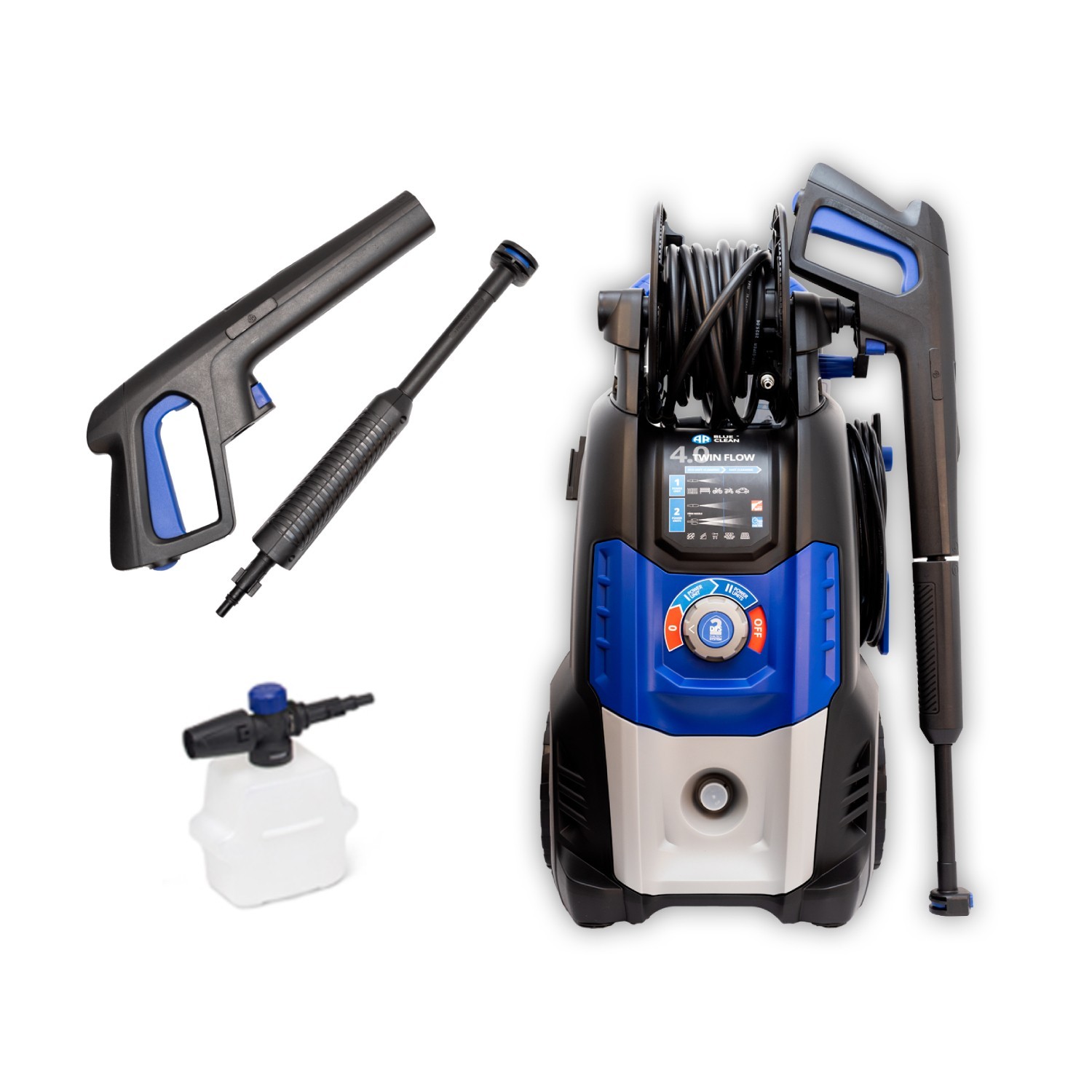 Annovi Reverberi 4.0 Twin Flow Dualtech Cold Water Pressure Washer