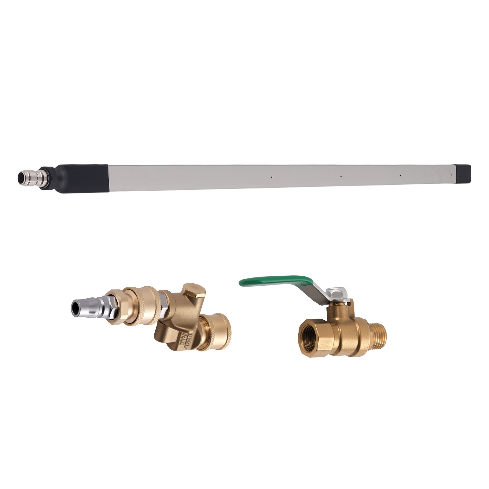 23.62″ 60cm High Pressure Radiator Flush Wand Stainless Steel Cleaning Tool