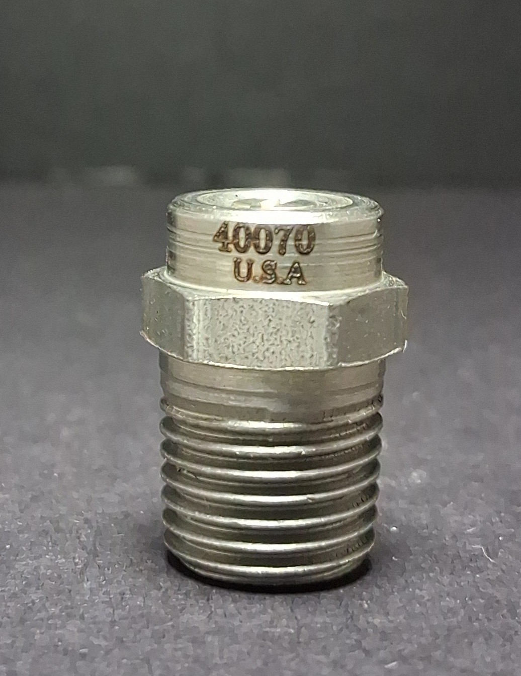 USA Meg 40070 Jetwash 40°, Size 7.0 Pressure Washer Spray Nozzle 1/4″ NPT S/S