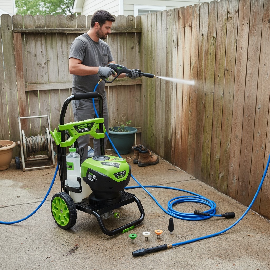 TruBrushless Electric Pressure Washer 2300 PSI, 2.3 GPM – Perfect for Homeowners