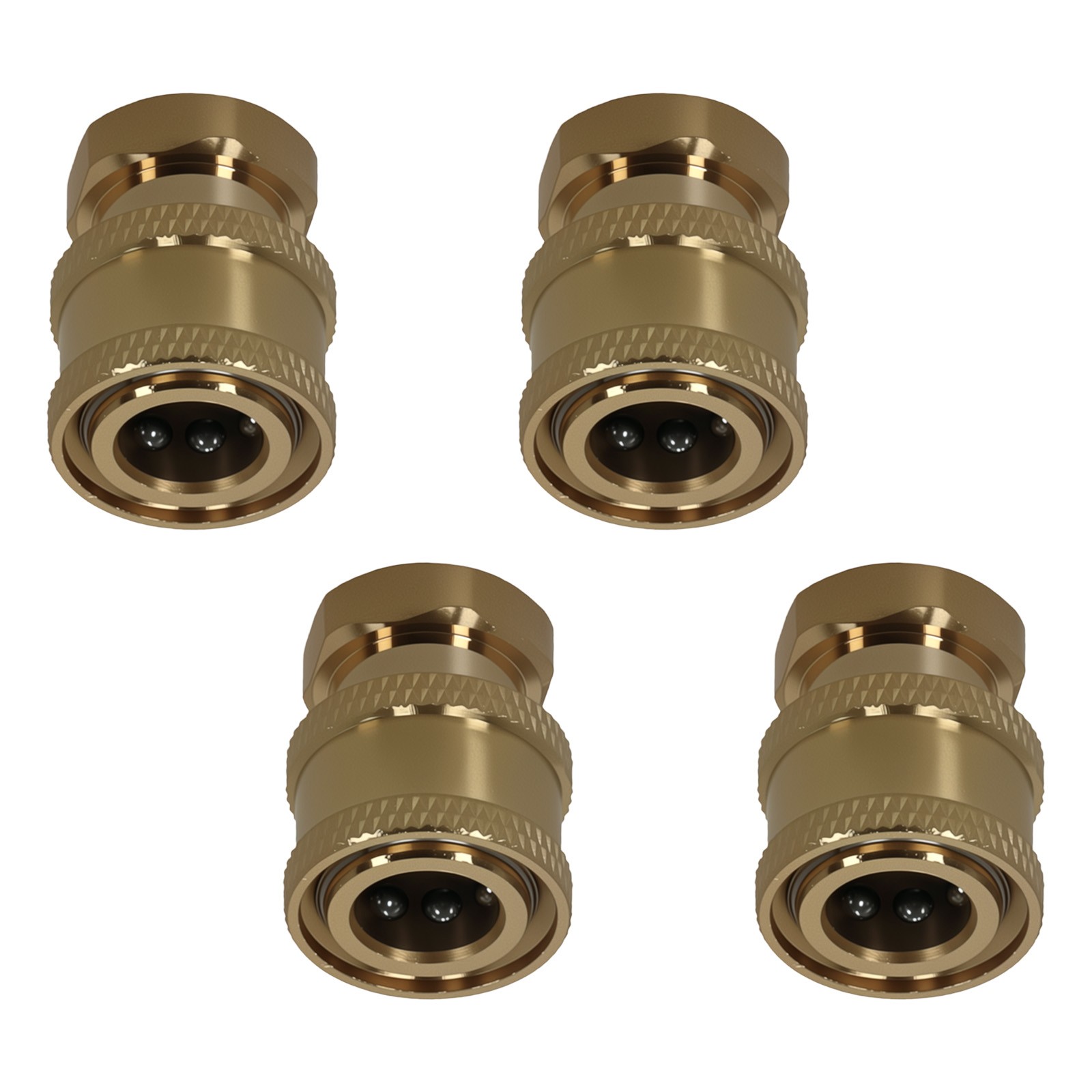 1/4″ Female NPT Brass Adapter for Pressure Washer Gun Wand Nozzle Connection