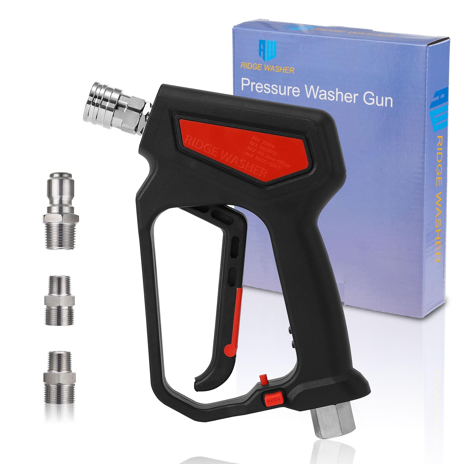 Pressure Washer Gun 5000 PSI, 1/4” Quick Connector