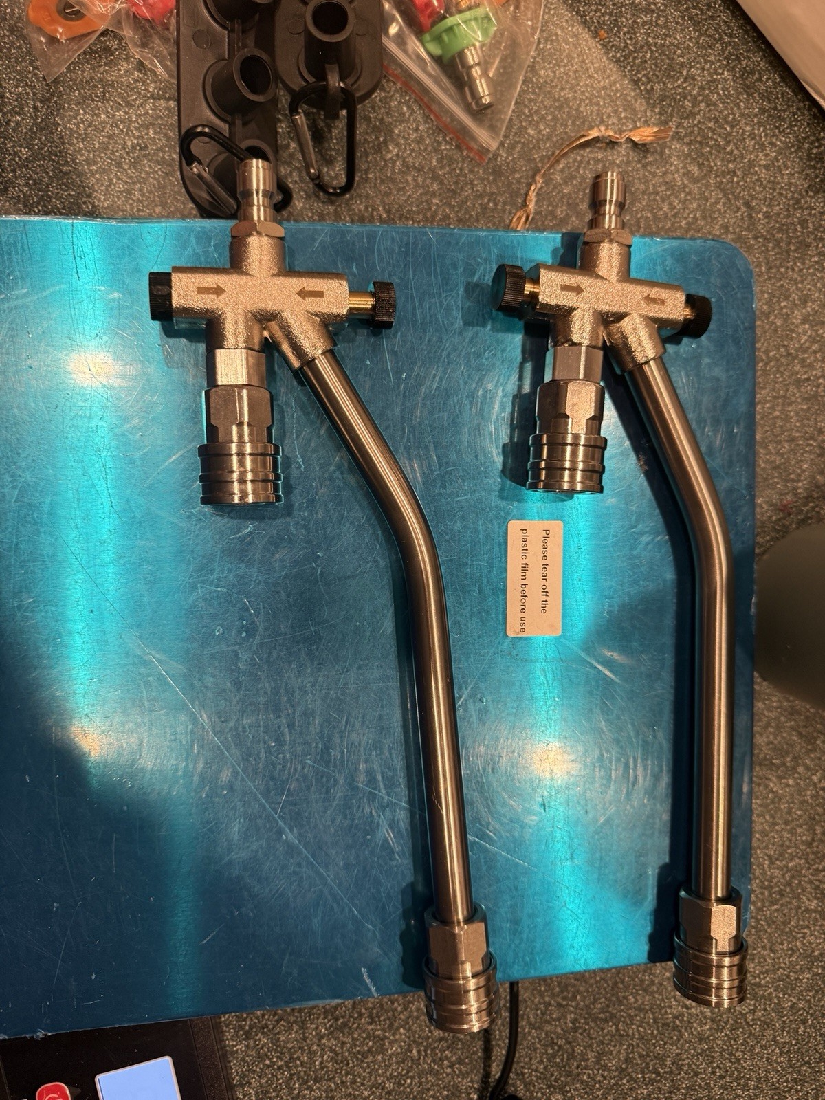 Foam Cannon Dual Connector