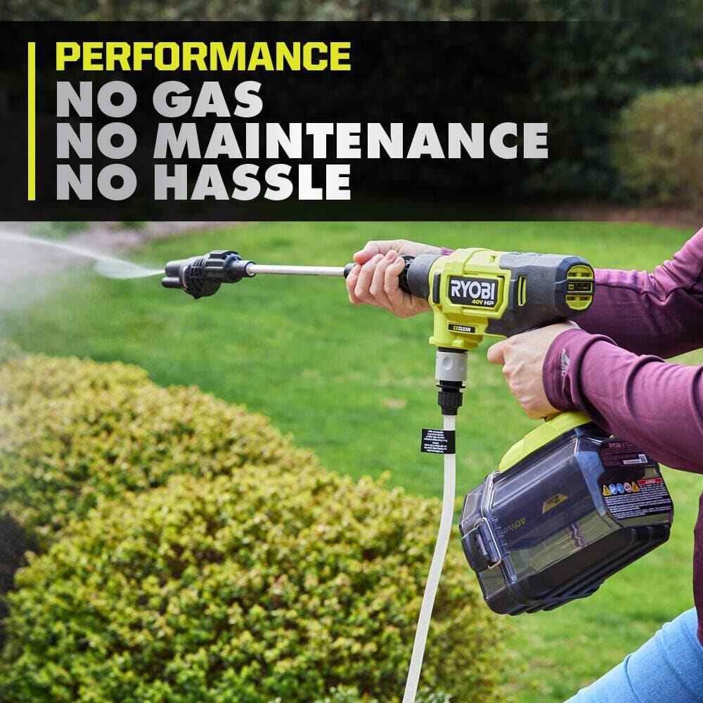 RYOBI 40V HP Brushless 600 PSI 0.7 GPM Cold Water Power Cleaner (Tool-Only)