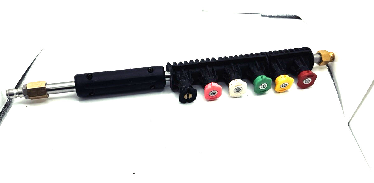 4000 psi Pressure Washer Nozzles Extensions Parts 1/4″ Quick Connect