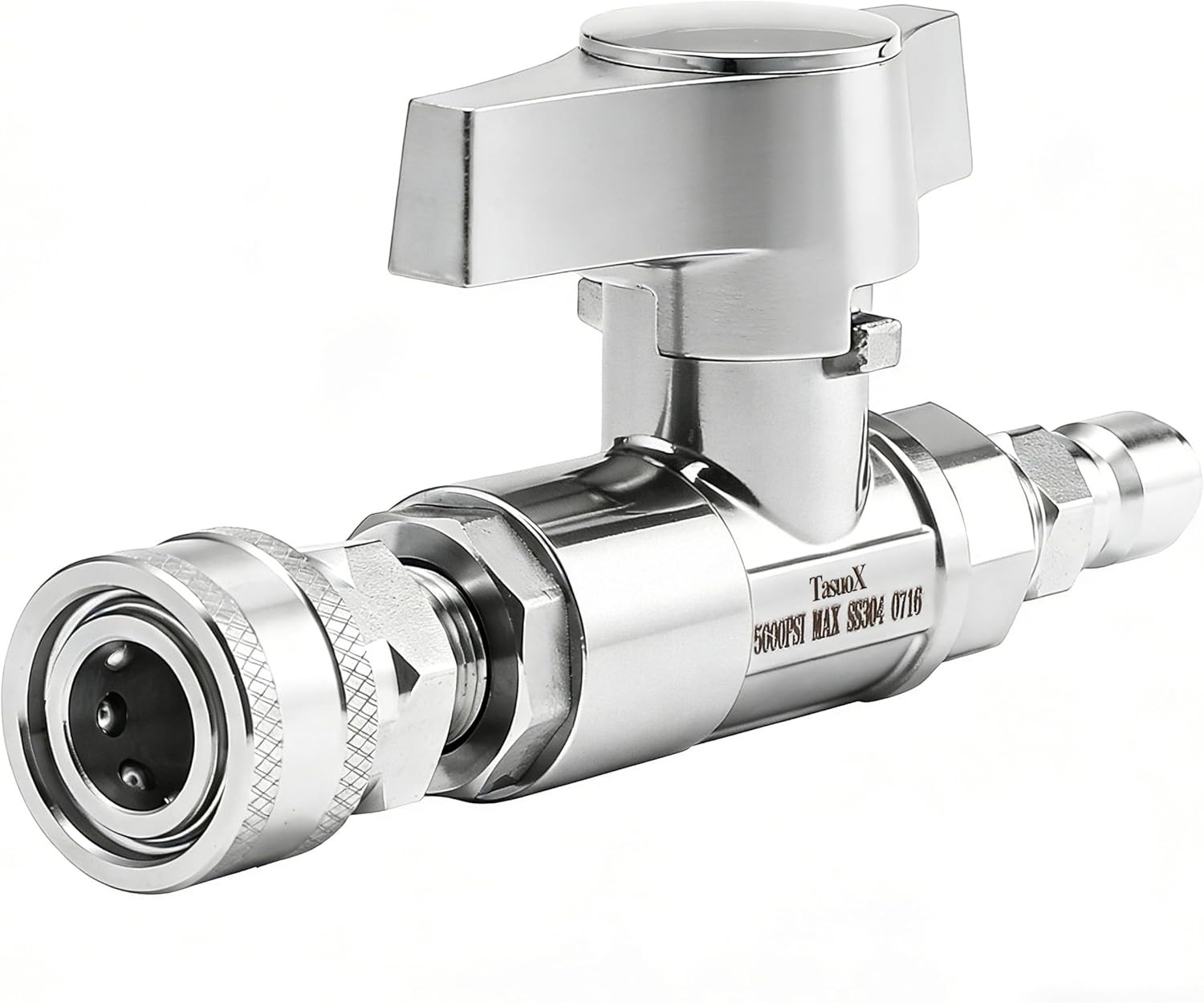 Ball Valve Pressure Washer, 3/8″ Quick Connect Ball Valve Kit, High Pressure Shu