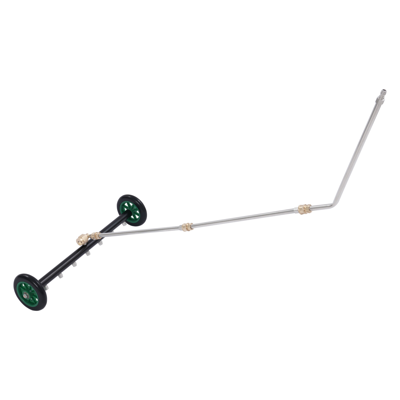 4000PSI Under Car Pressure Washer Undercarriage Cleaner Wash Broom w/ 7 Nozzles