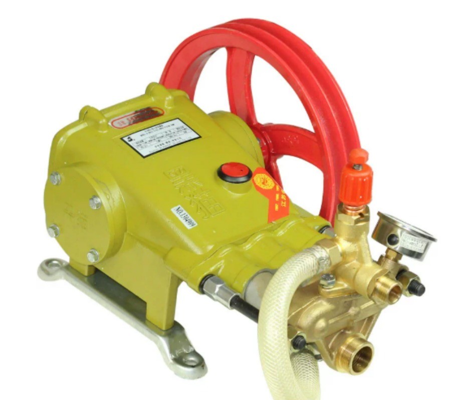 55i Shaft All Copper Commercial Plunger Water Pumps Car Wash Pump Head