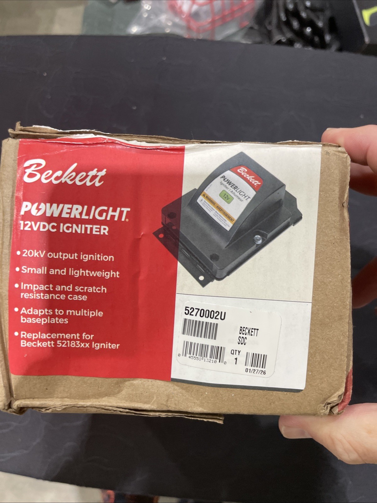 12 Volt DC PowerLight Electronic Oil Igniter 5218301U