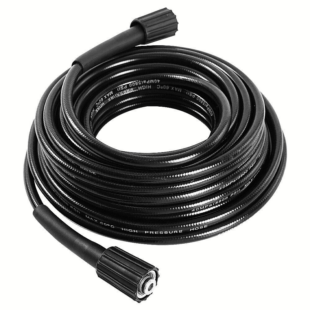 50FT High Pressure Washer Hose 5800PSI M22 14MM Power Washer Extension Hose USA