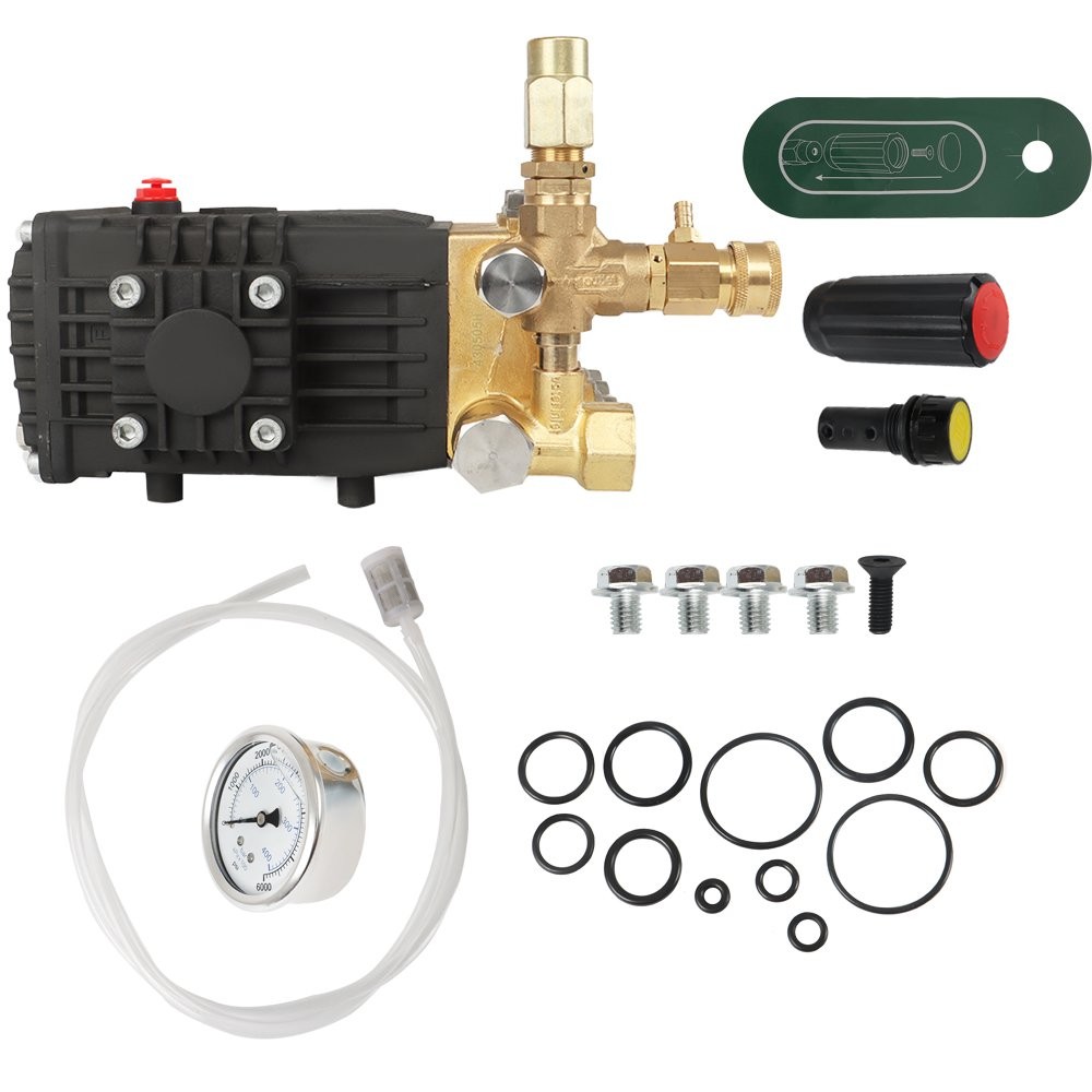 New 3600 PSI 4.9GPM Belt Drive Pressure Power Washer Pump 24mm Solid Shaft