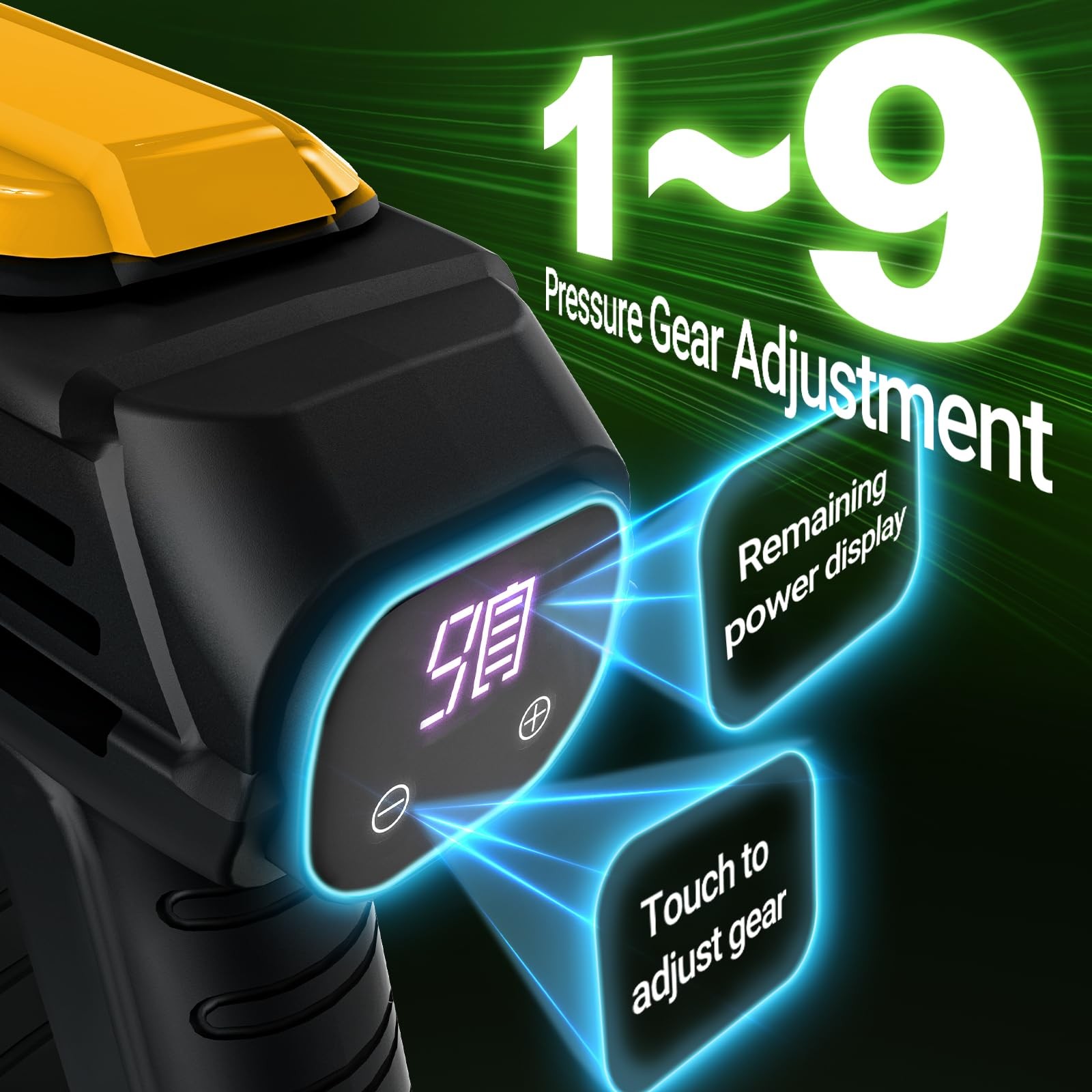1000PSI Cordless Pressure Washer, 21V 4.0Ah Battery-Powered Brushless Motor P…