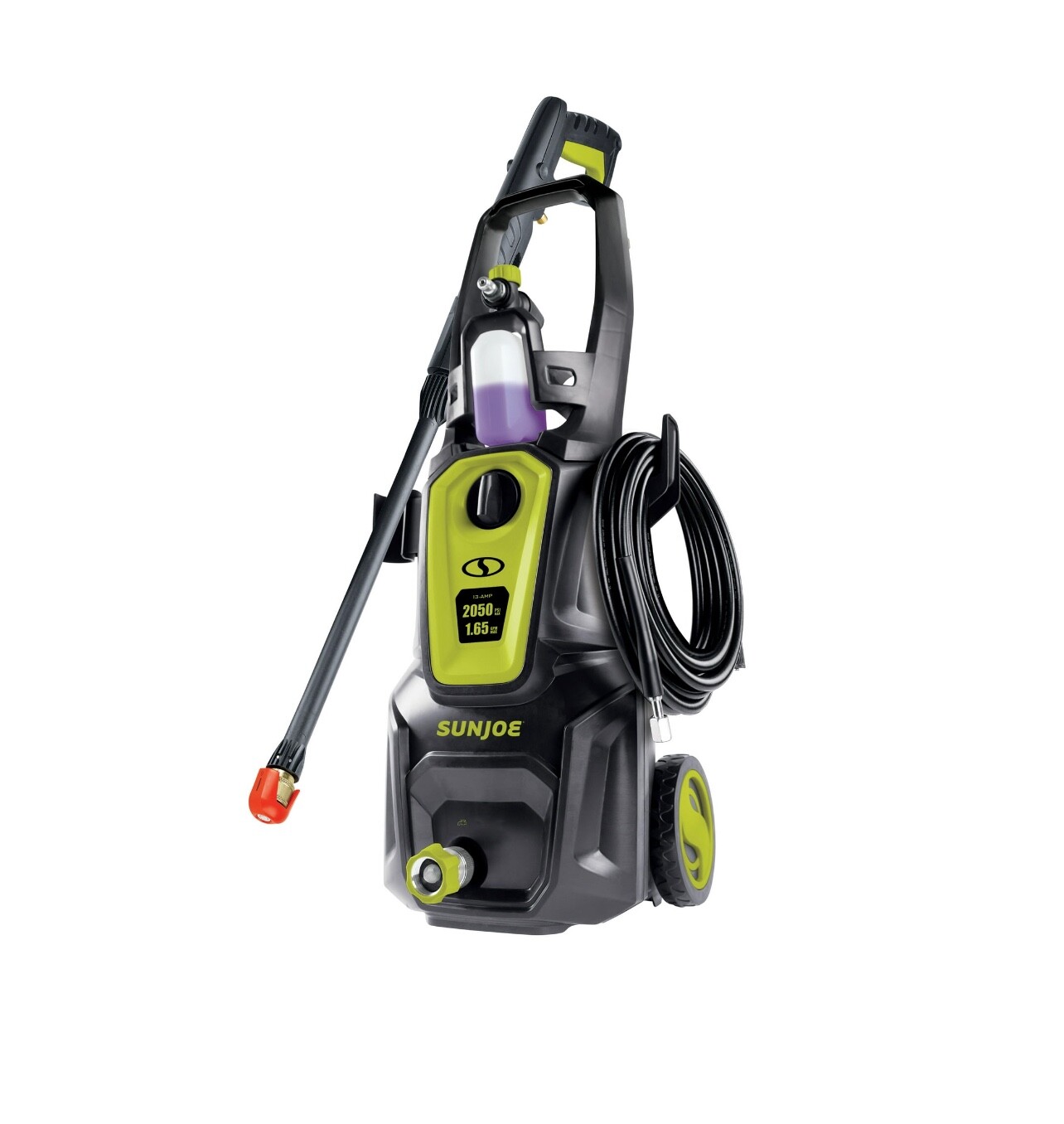 Sun Joe SPX2680-MAX Electric Pressure Washer,13-Amp, 2050 PSI MAX, 1.2 GPM MAX