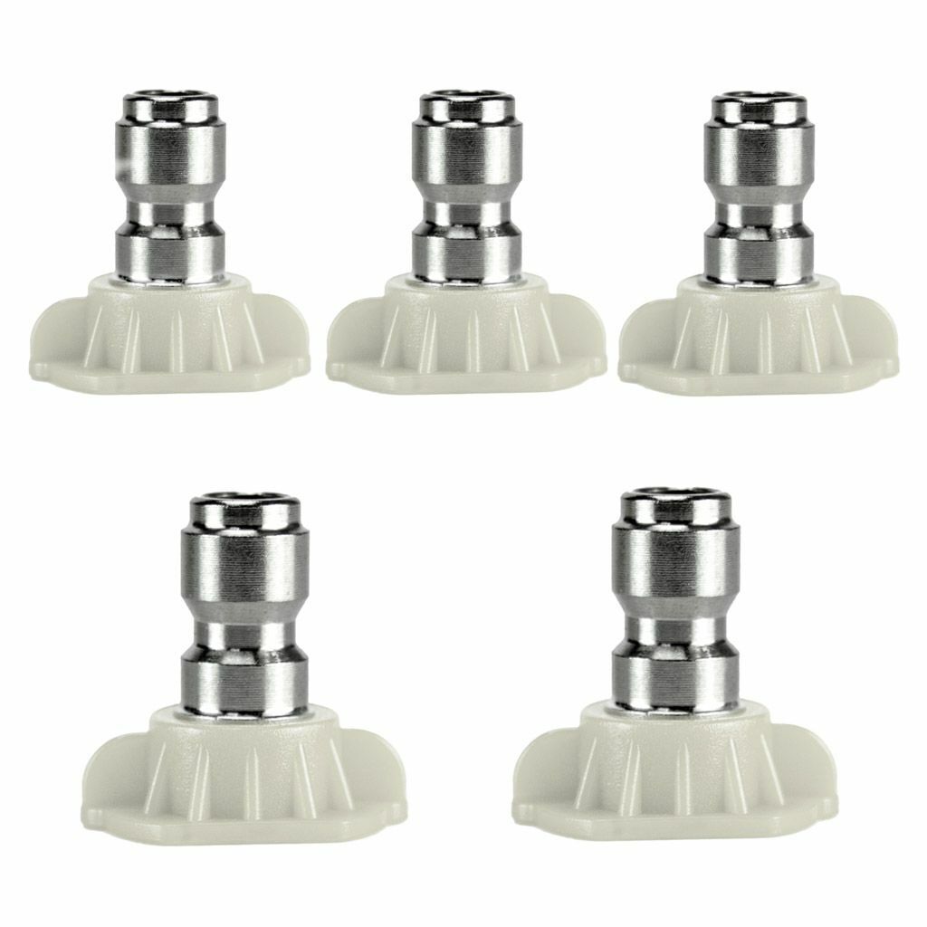 1-5Pcs Pressure Washer Spray Nozzle Tips 1/4 Quick Connect Design 2.5-4.0 GPM US