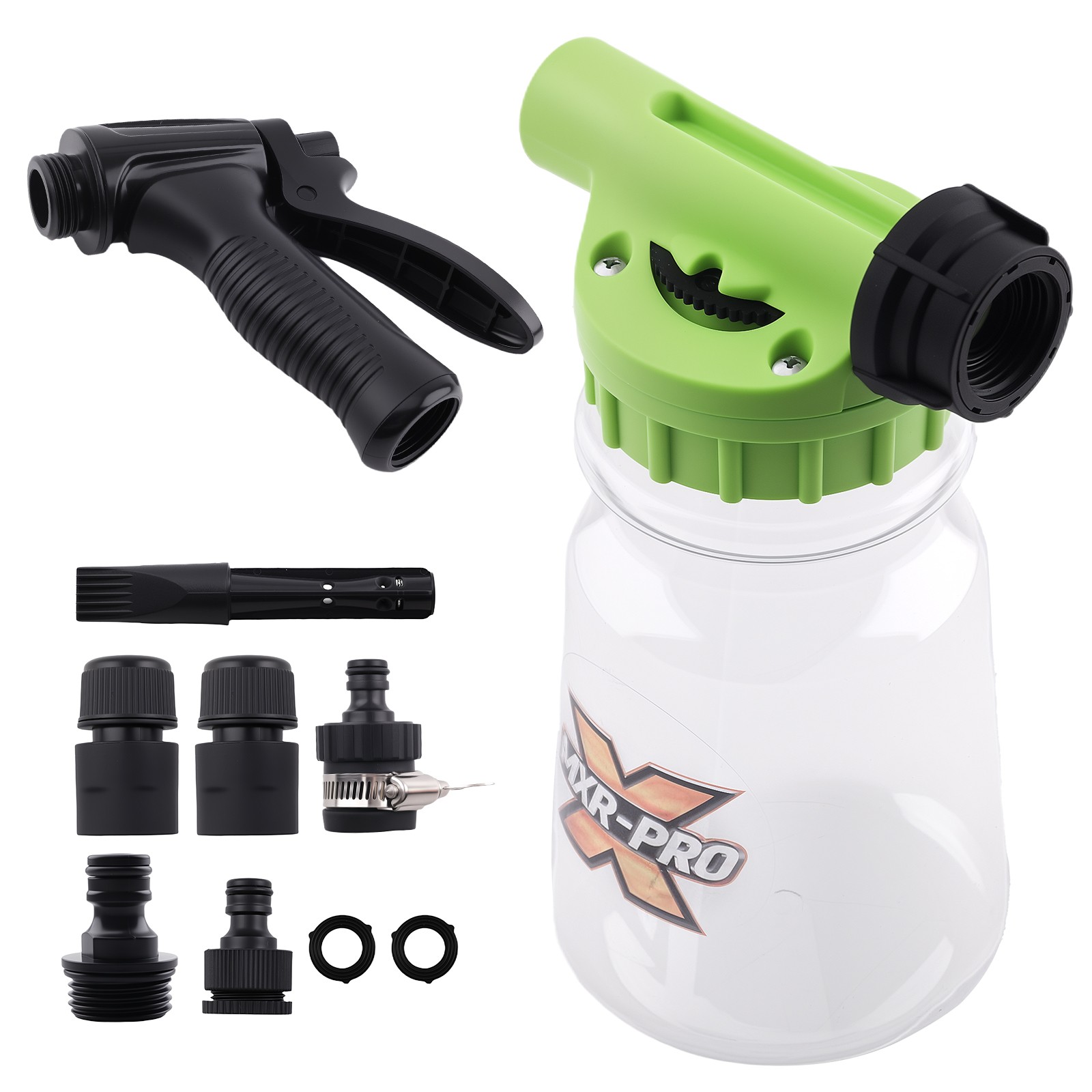 1L Car Wash Foam Cannon Kit Quick Release for Garden Hose Car Wash Soap Sprayer