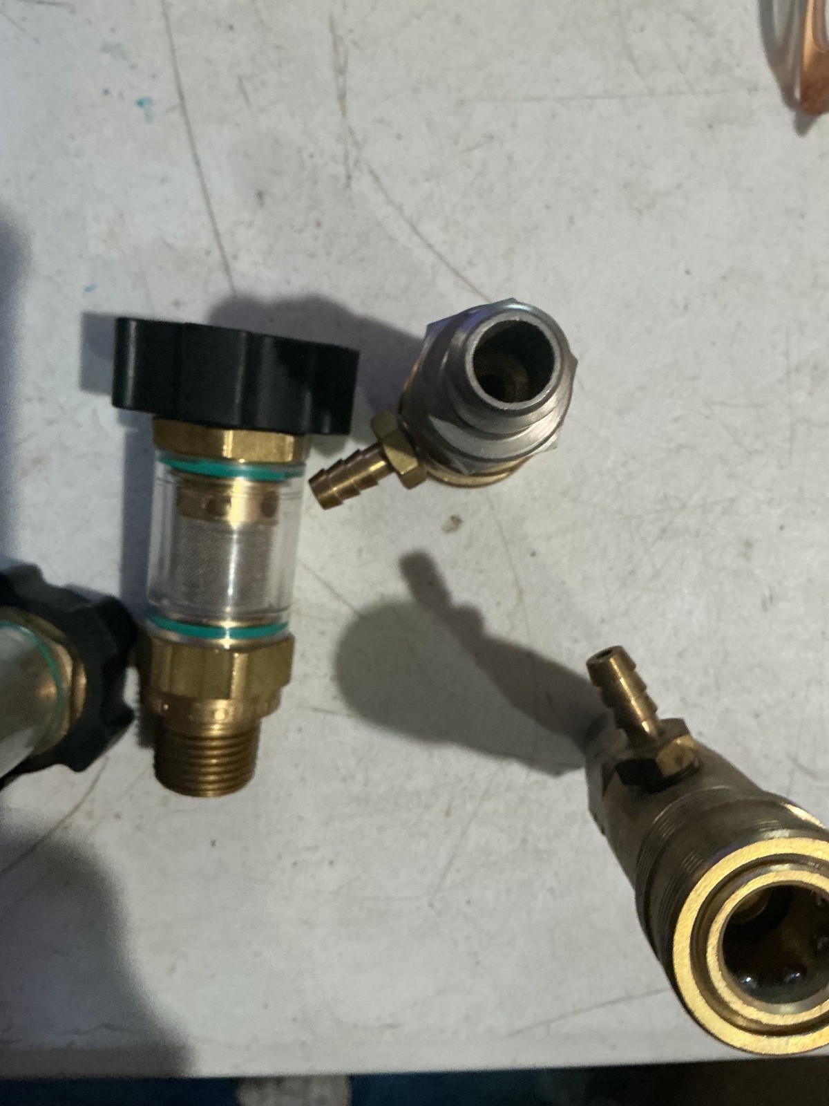 pressure washer 2-Chemical Injector Fixed & 2- water hose screen (4pcs)