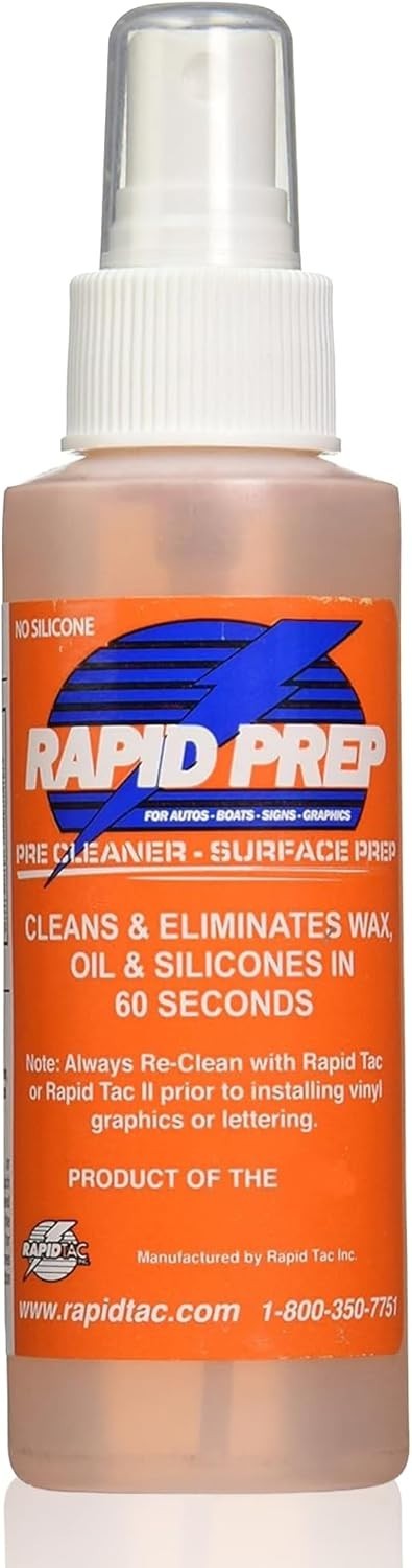 Effortless 4oz Surface Cleaner – Ideal for Automotive, Glass, and Sign Materials