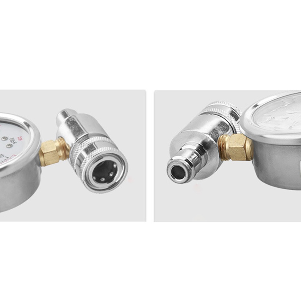 Pressure Washer Gauge For 6000 PSI 3/8 Inch Quick Connect Socket