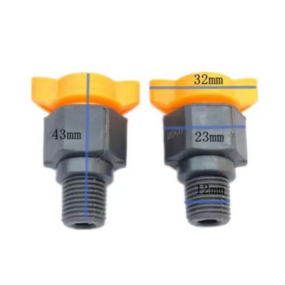 Plastic Fan Quick Removal Spray Cleaning Corrosion Resistant Nozzle