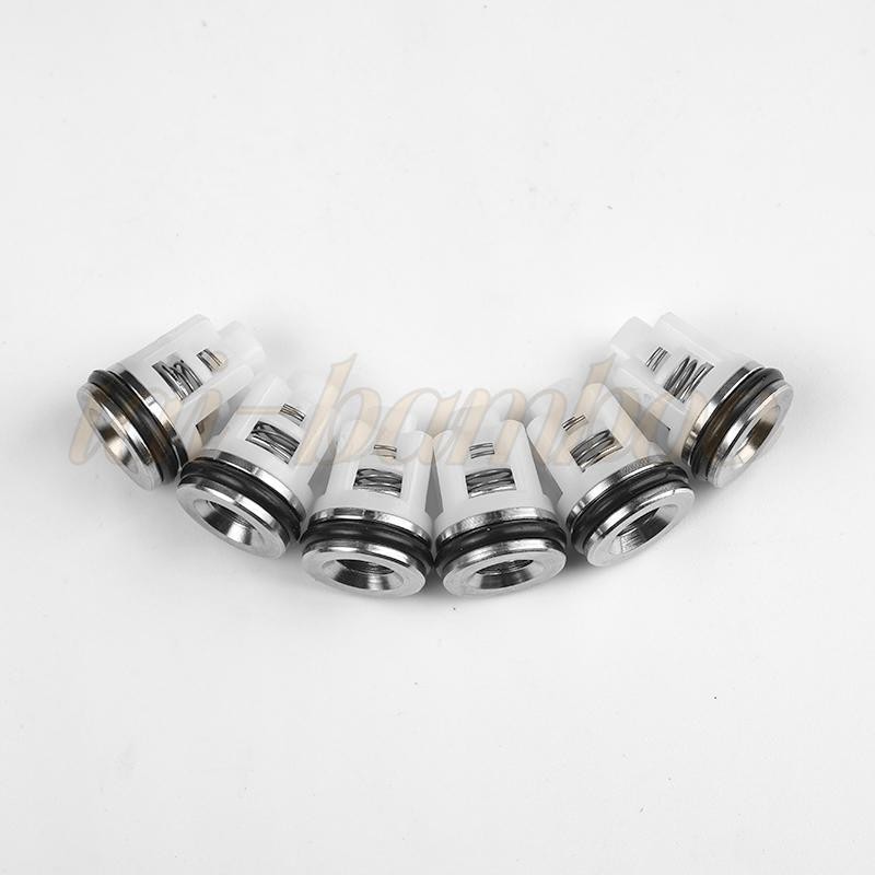 6x Check Valve Repair Kit For Washer Pump Universal OD: 12.6mm Length: 16.5mm