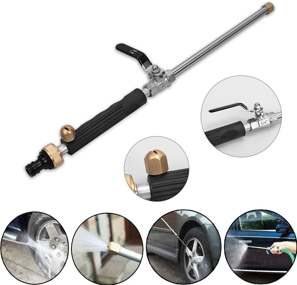 Universal High Pressure Cleaning Tool with Extra Long Wand