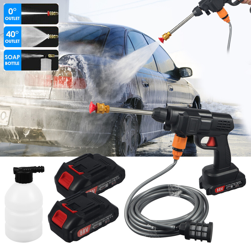High Pressure Portable Tool Set Easy Convenient For Car Washing Cordless Design