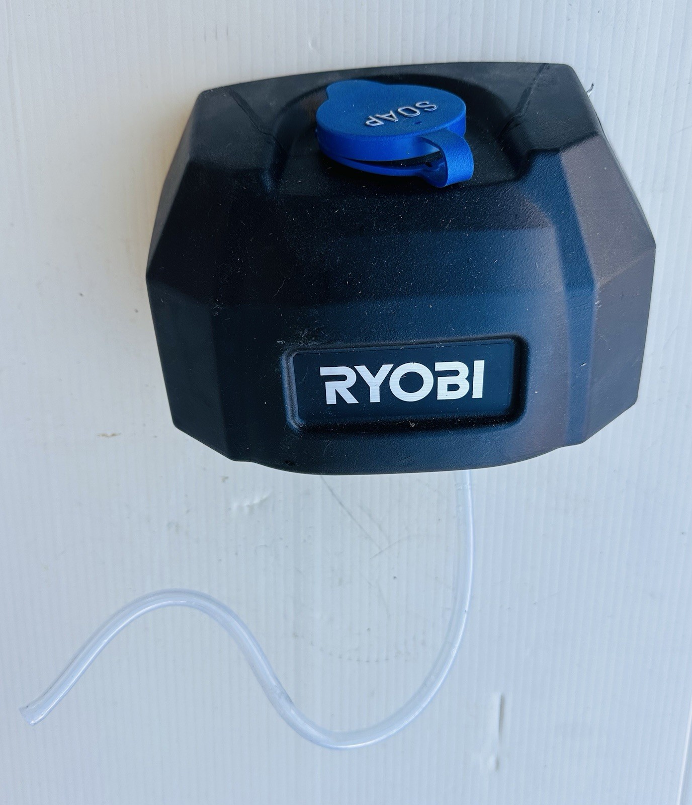 Ryobi OEM Parts. Soap Tank Assembly RY142022VNM 2000psi Corded Pressure Washer