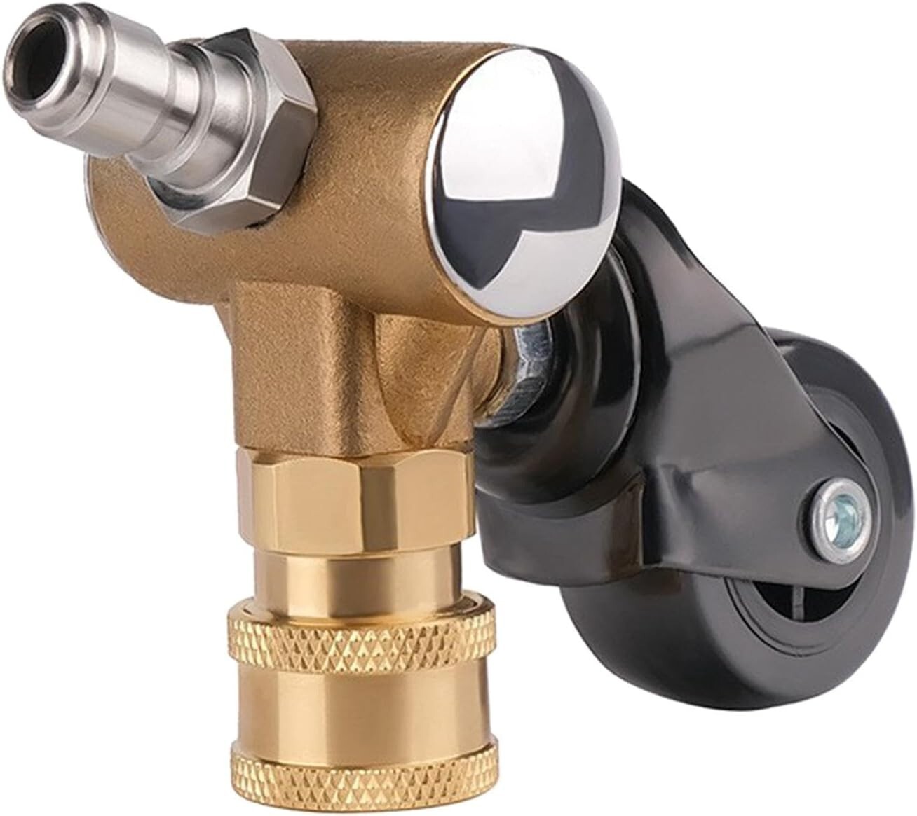 Pressure Washer Undercarriage Cleaner Conversion Caster Assembly Replacement