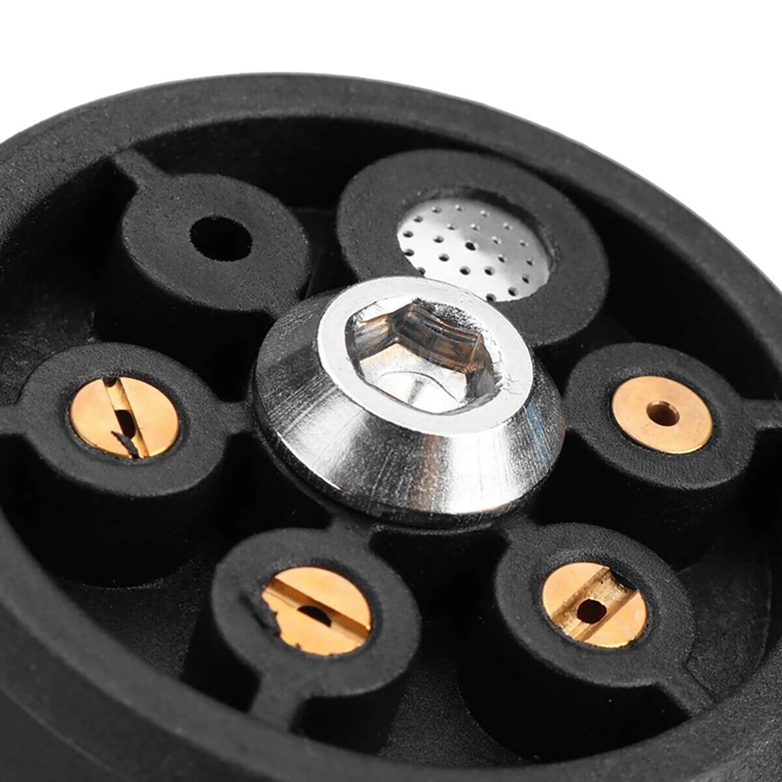 6 in 1 1/4″ Multi-functional 500 PSI Adjustable Cleaning Washer Nozzle