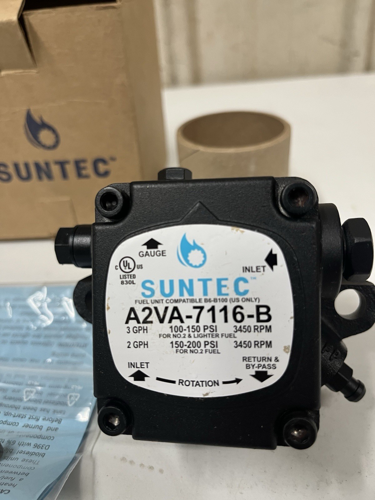 Sumtec Fuel Pump For Hot Or Cold Pressure Washers