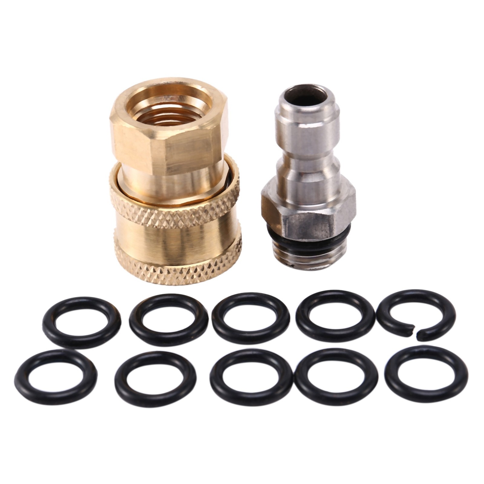 Pressure Washer Adapter Set,1/4 Inch Disconnect Kit With 10 Pack O-.50009290