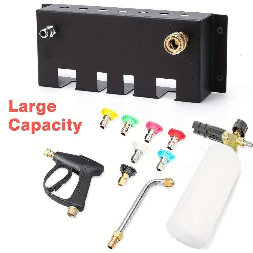 Pressure Washer Storage Rack Metal Wall Mounted for Garage and Home Use