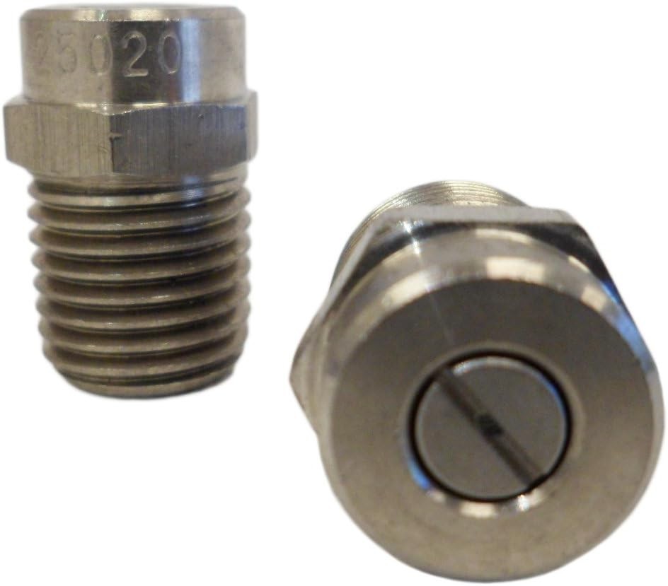 Surface Cleaner Nozzle, Stainless Steel 25 Degree Tip for High Pressure Washers