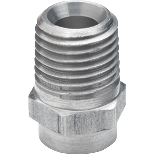 NorthStar Pressure Washer Spray Nozzle, 1/4in. NPT-M, Size 7.5, 40° Spray, SS