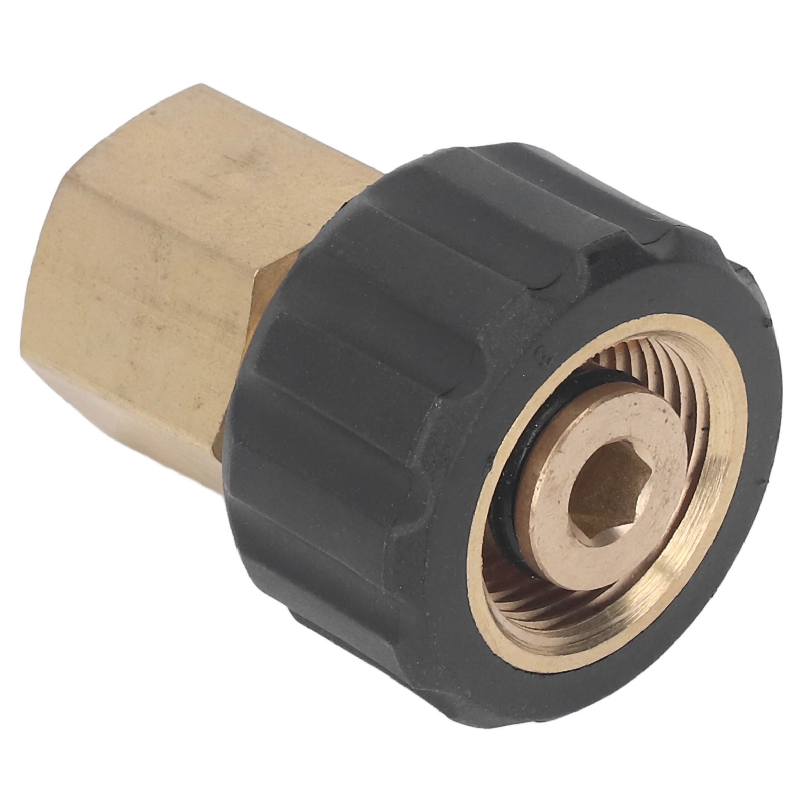 (Female G3/8 To Female M22 14mm) Pressure Washer Hose Connector Pressure