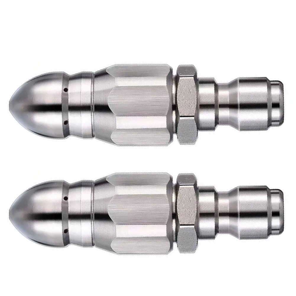 Aluminum Alloy 1/4 Inch For High Pressure Nozzle for Drain Line Scouring