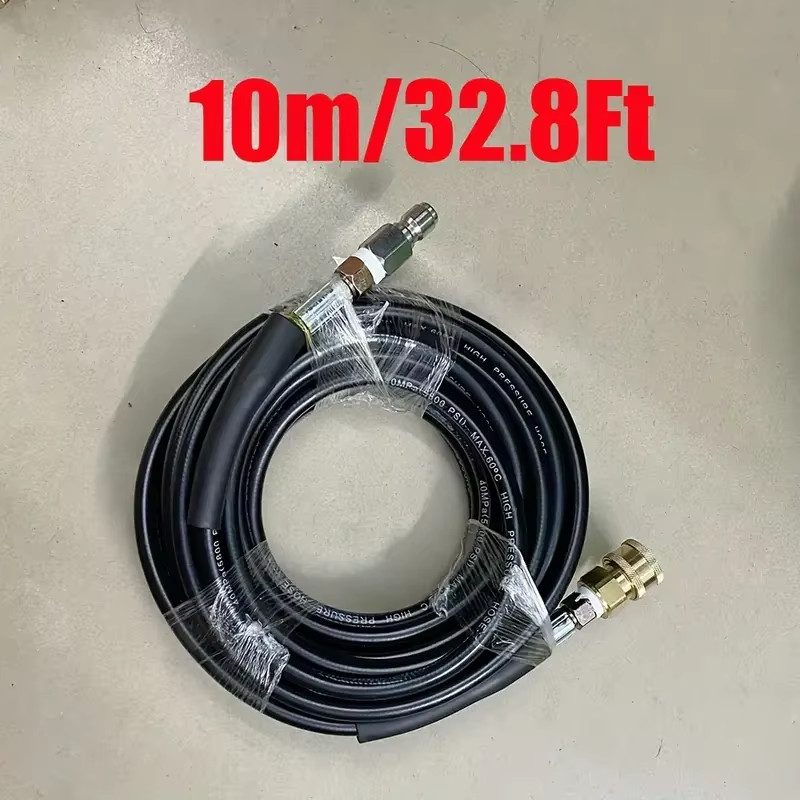 20 M Pressure Washer Hose 3/8 Quick Connection High Pressure Water Cleaning Hose
