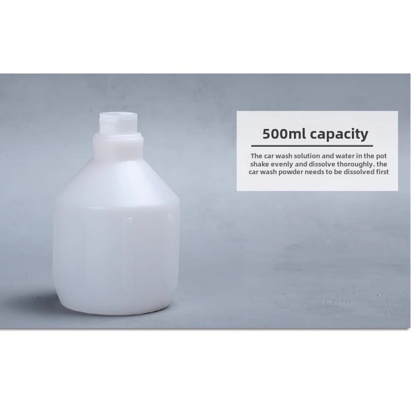 Household 500ml convenient foam pot quick plug interface Car wash PA foam pot