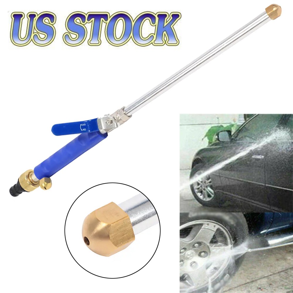 High Pressure Power Washer Water Spray Gun Nozzle Wand Attachment Garden Hose