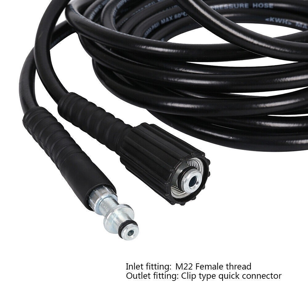 6/10M 160/400bar M22 high pressure hose replacement hose for Kärcher K2/K3/K4/K5