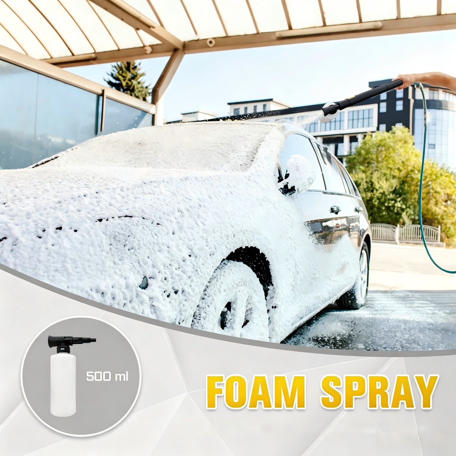 Pressure Washer 4500PSIMAX 4.0GPM, 15Level Adjustable Touch, 4 Nozzles, for Home