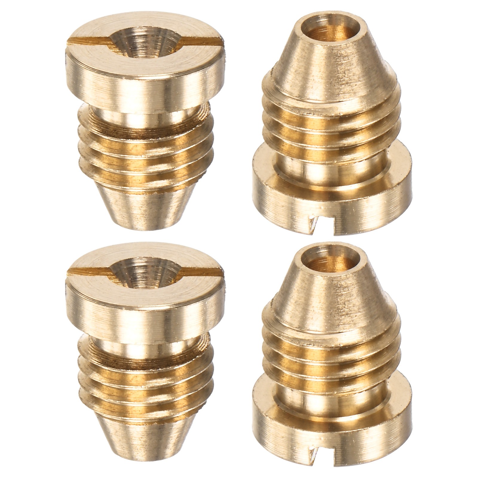 4-Pack Foam Nozzle Orifice, 1.1mm Universal Thread for Brass
