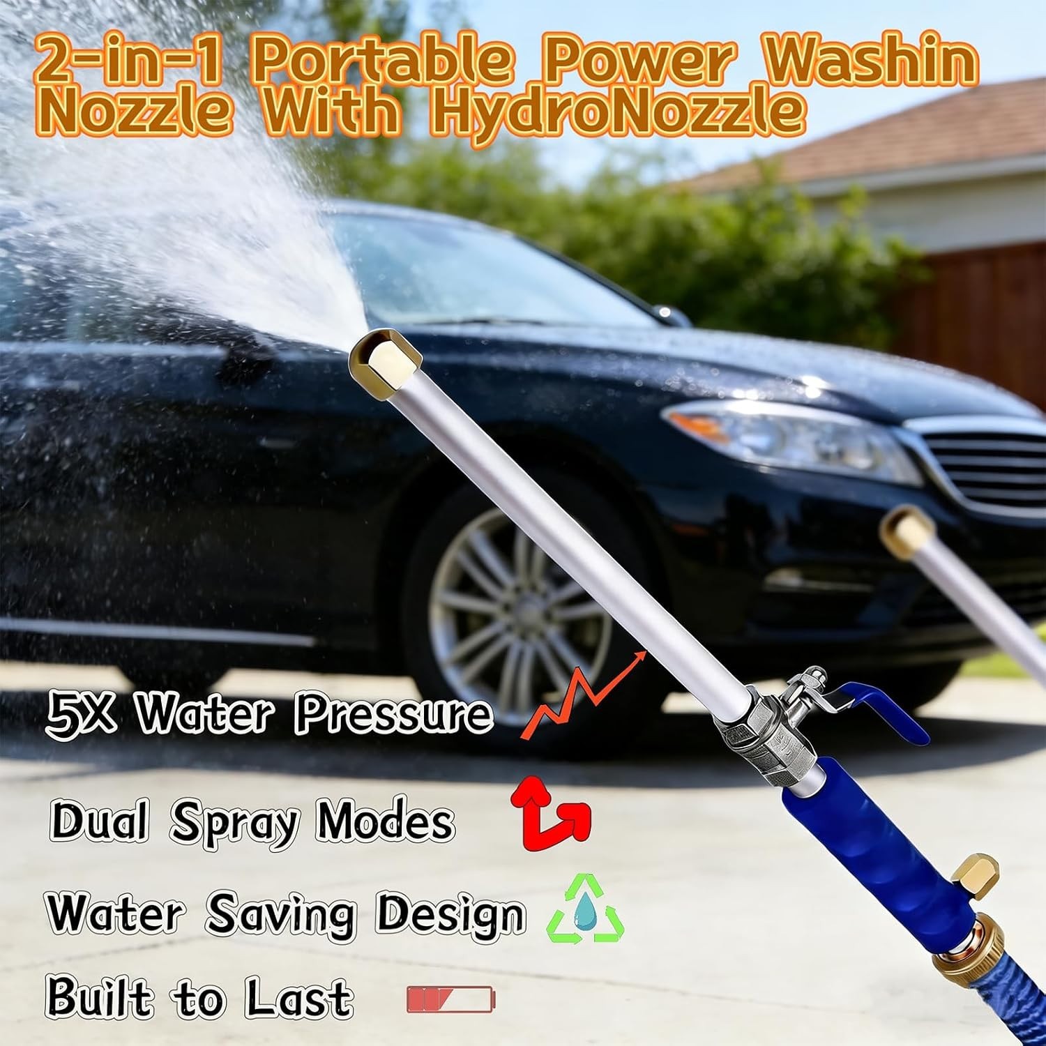 2026 Jet Flux High-Pressure Washer: Compact & Versatile Outdoor Cleaning Tool