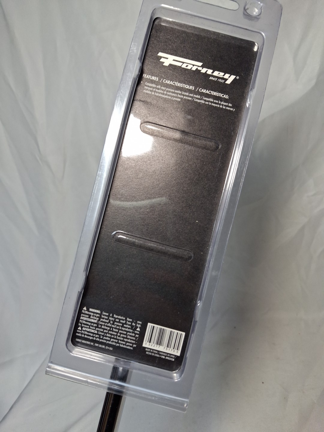 Forney 75170 High Pressure Washer Wand 24″ x M22 Male Screw Nipple x 1/4″ Femal