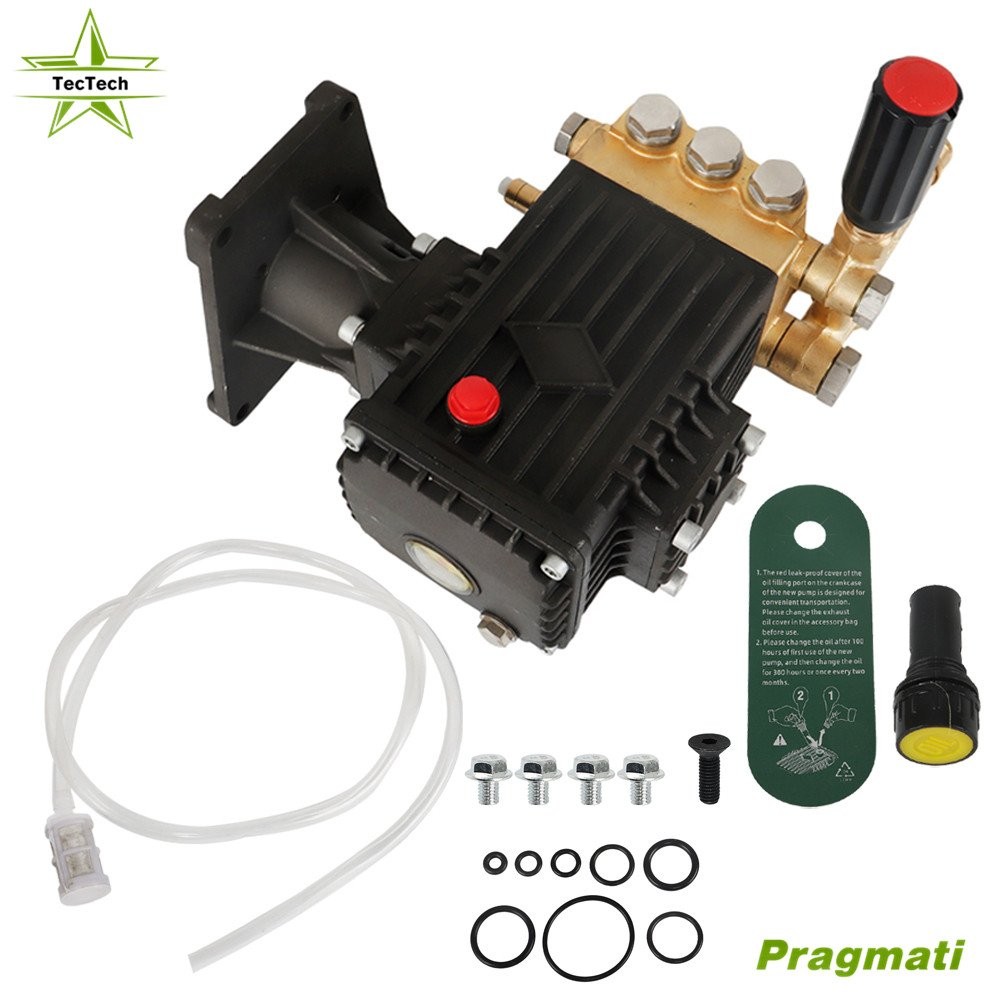 G: 3000 psi at 4 US gpm, 9hp at 3400rpm 1in Shaft Pressure Washer Pump